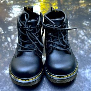 Dr. Martens 1460 4-Eye Boot - Baby / Toddler - Black